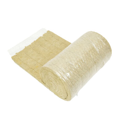 High-Temperature Wire Mesh Rock Wool Insulation Blanket for Commercial Construction