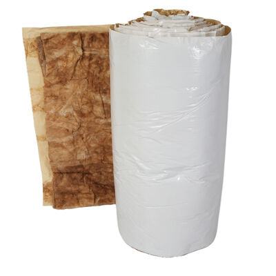 Brown Glass Wool Duct Wrap Insulation - The Ultimate Multi-Purpose Protection for Ducts, Pipes & Mechanical Systems