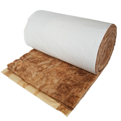 Brown Glass Wool Duct Wrap Insulation - The Ultimate Multi-Purpose Protection for Ducts, Pipes & Mechanical Systems