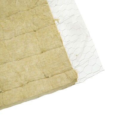 Rock Wool Blanket with Wire Mesh - High-Strength Industrial Insulation Solution