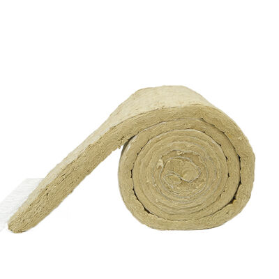 Rock Wool Blanket with Aluminum Foil Facing - Vapor Barrier & Reflective Insulation