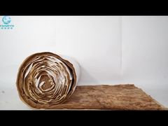 НОВАЯ - коричневая стекловата в рулонах с белой облицовкой